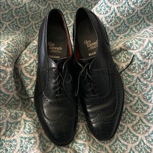 Allen Edmonds McAllister Dark Leather Oxfords